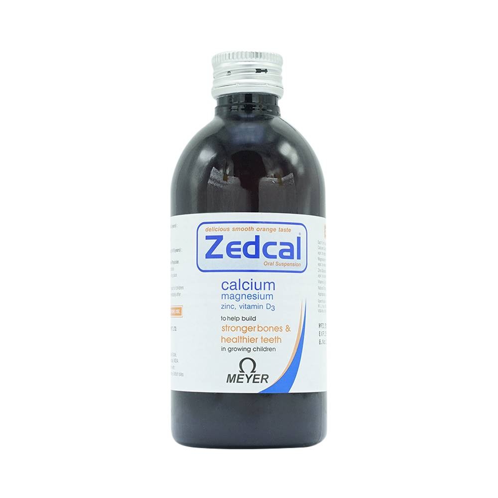 Hình ảnh Siro Zedcal Meyer bổ sung Canxi và thiếu hụt Vitamin D3 (200ml)