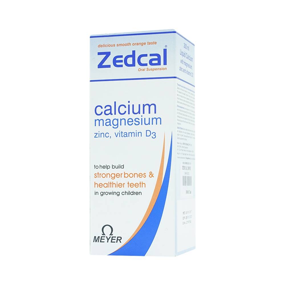 Hình ảnh Siro Zedcal Meyer bổ sung Canxi và thiếu hụt Vitamin D3 (200ml)