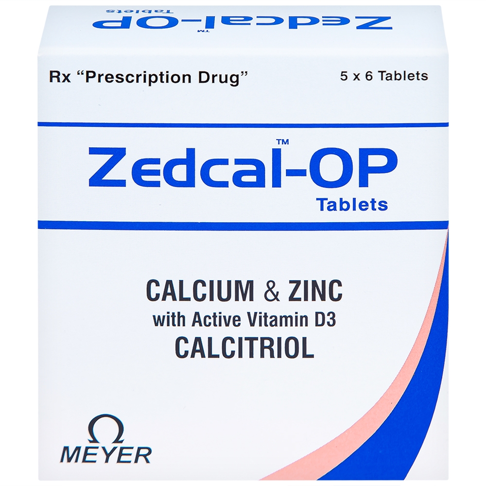Hình ảnh Thuốc Zedcal-OP Meyer điều trị loãng xương (5 vỉ x 6 viên)