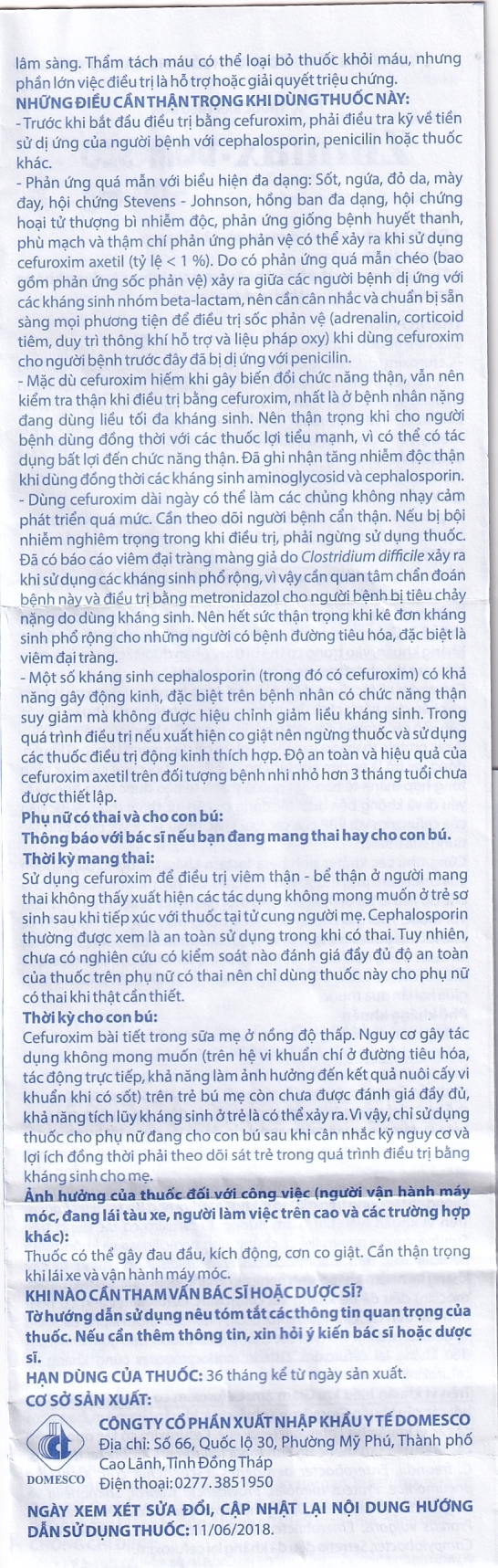 Hình ảnh Thuốc Zinmax-Domesco 500mg điều trị nhiễm khuẩn da, nhiễm khuẩn đường tiết niệu (2 vỉ x 5 viên)