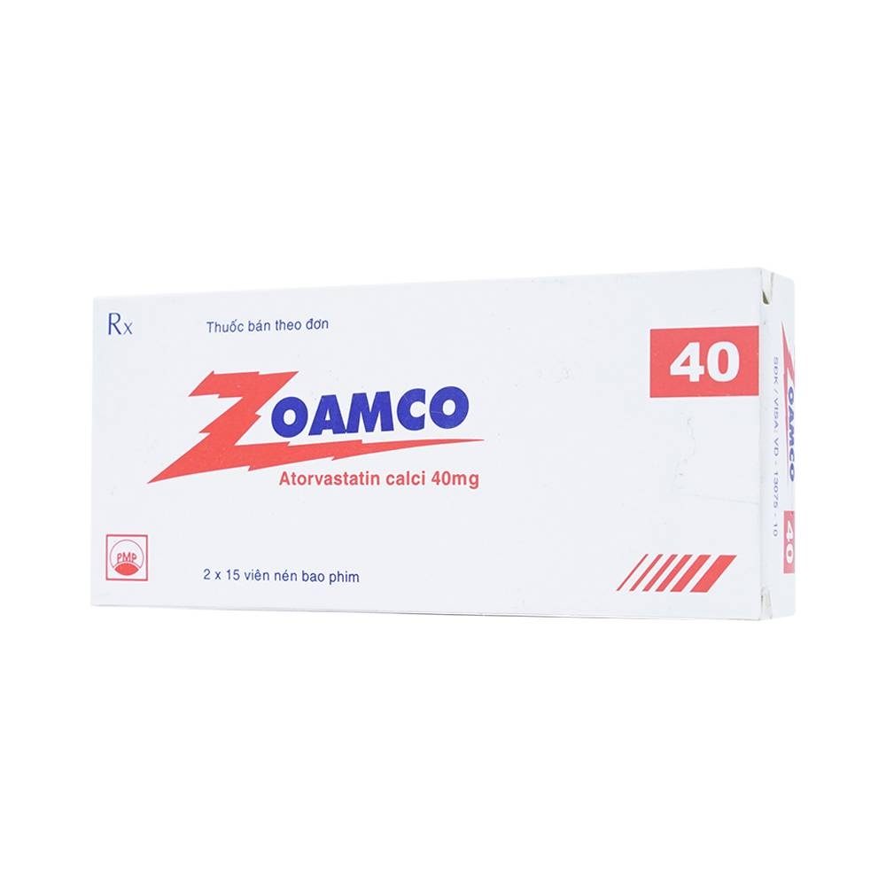 Hình ảnh Thuốc Zoamco 40 Pymepharco điều trị rối loạn lipid máu (2 vỉ x 15 viên)