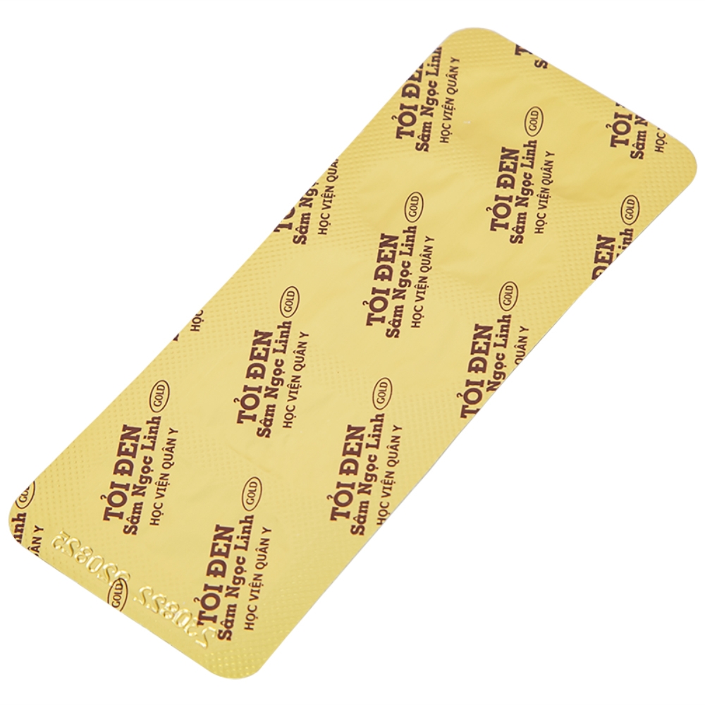 Hình ảnh Viên uống Tỏi đen Sâm Ngọc Linh Học Viện Quân Y hỗ trợ tăng cường sức khỏe, chống oxy hóa (60 viên)