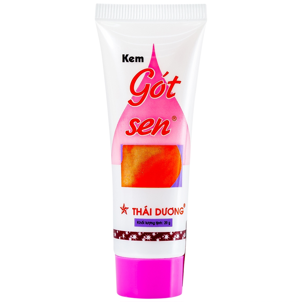 Hình ảnh Kem Gót Sen Thái Dương giữ ẩm, dưỡng da dành cho da khô nứt nẻ (20g)