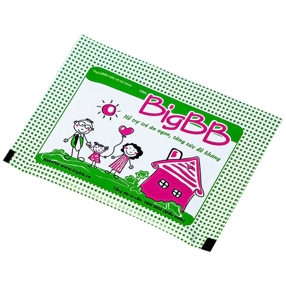 Hình ảnh Cốm BigBB IMC hỗ trợ trẻ ăn ngon, tăng sức đề kháng (16 gói)