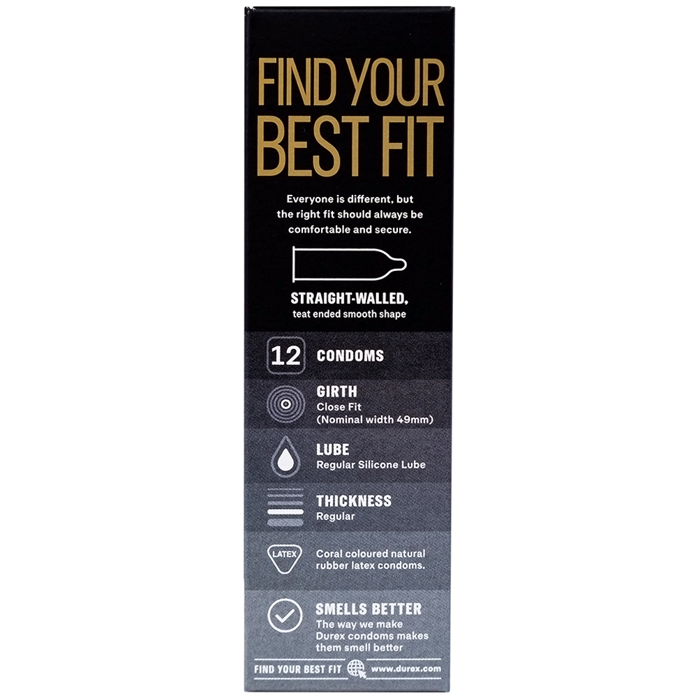 Hình ảnh Bao cao su Durex Kingtex ôm sát, vừa vặn (49mm - 12 cái)