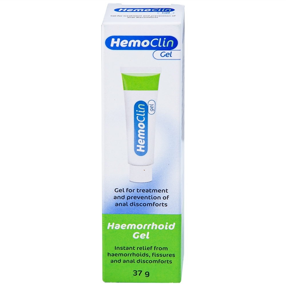 Hình ảnh Gel bôi trĩ Hemoclin điều trị và phòng ngừa các khó chịu ở hậu môn (37g)