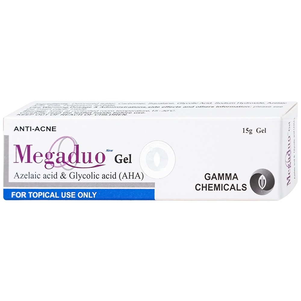 Hình ảnh Gel Megaduo hỗ trợ ngừa mụn trứng cá, ngừa thâm, dưỡng da (15g)