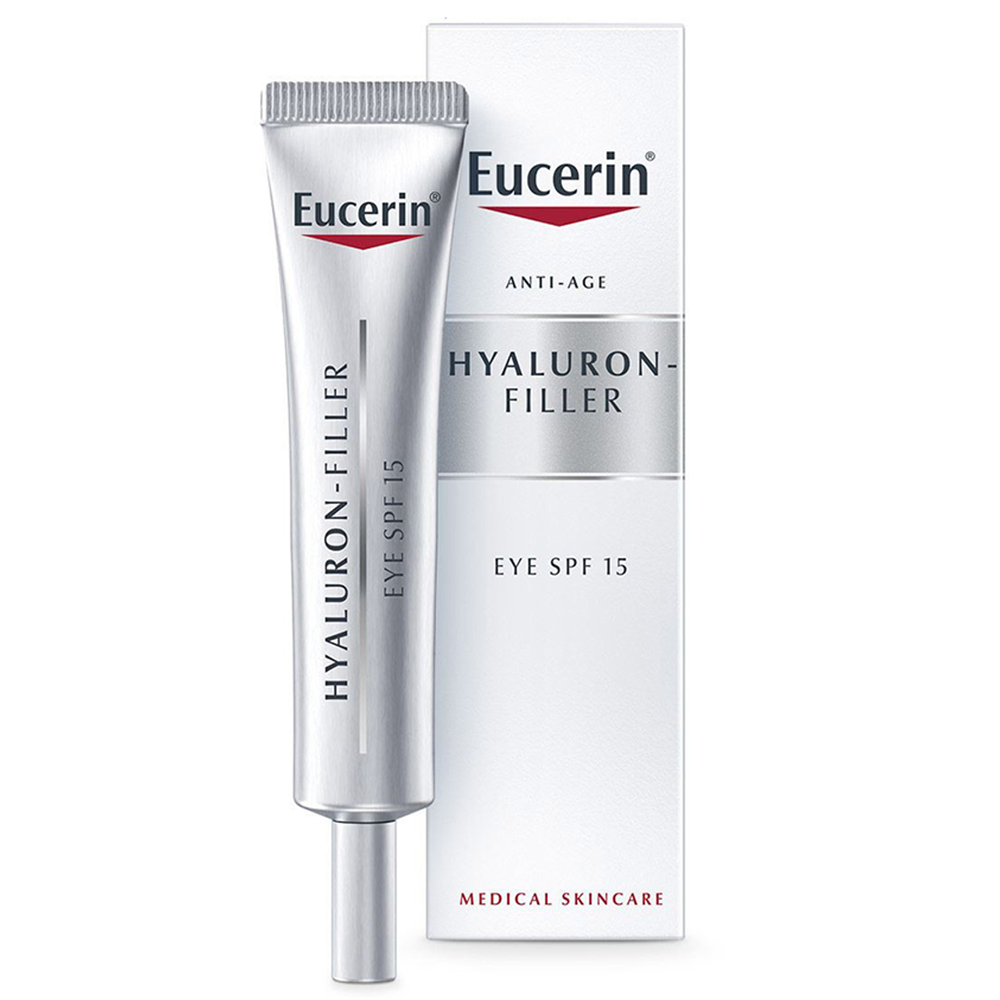 Hình ảnh Kem dưỡng Eucerin Hyaluron-Filler Eye SPF15 ngăn ngừa lão hóa vùng mắt (15ml)