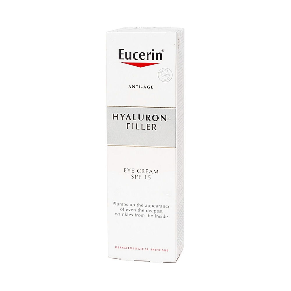 Hình ảnh Kem dưỡng Eucerin Hyaluron-Filler Eye SPF15 ngăn ngừa lão hóa vùng mắt (15ml)