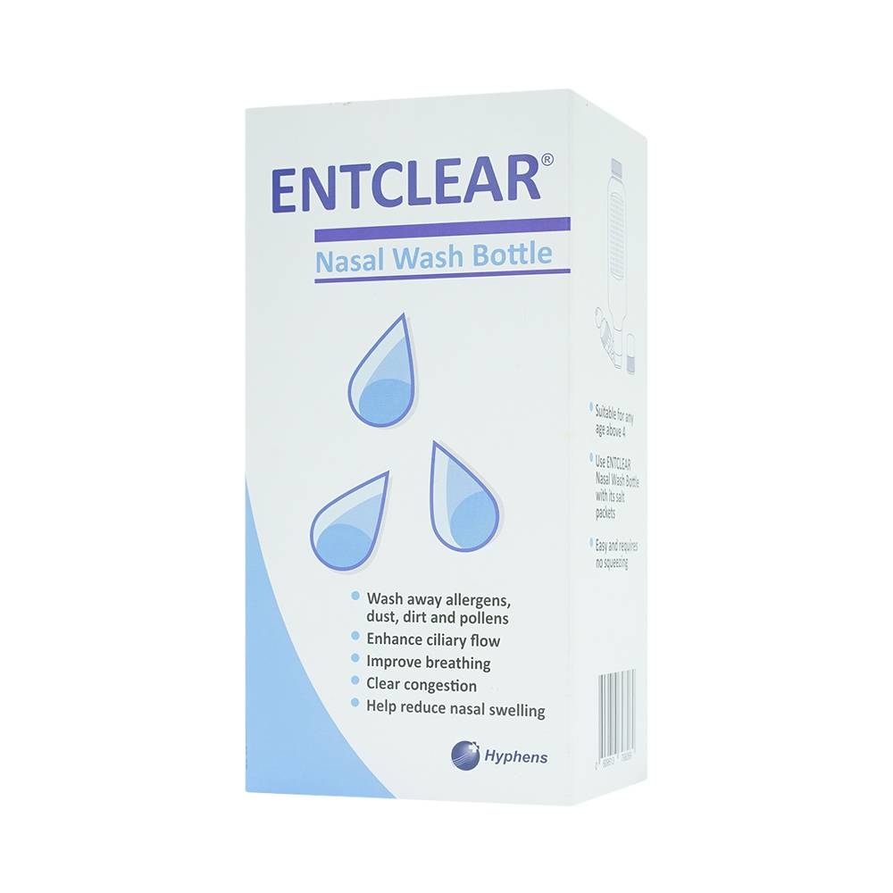 Hình ảnh Bình rửa mũi Entclear Nasal Wash Bottle Hyphens rửa sạch hốc mũi (1 bình)