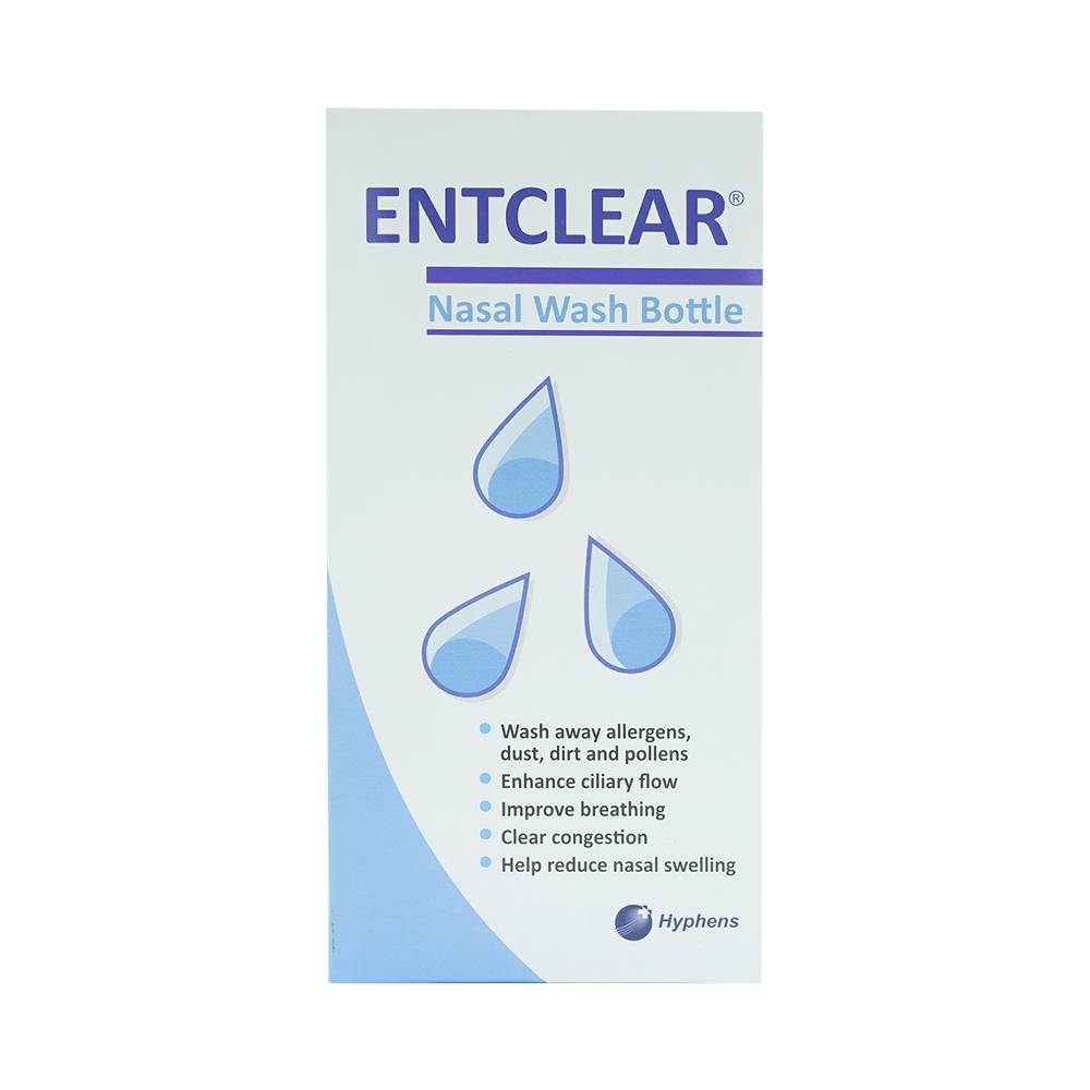 Hình ảnh Bình rửa mũi Entclear Nasal Wash Bottle Hyphens rửa sạch hốc mũi (1 bình)