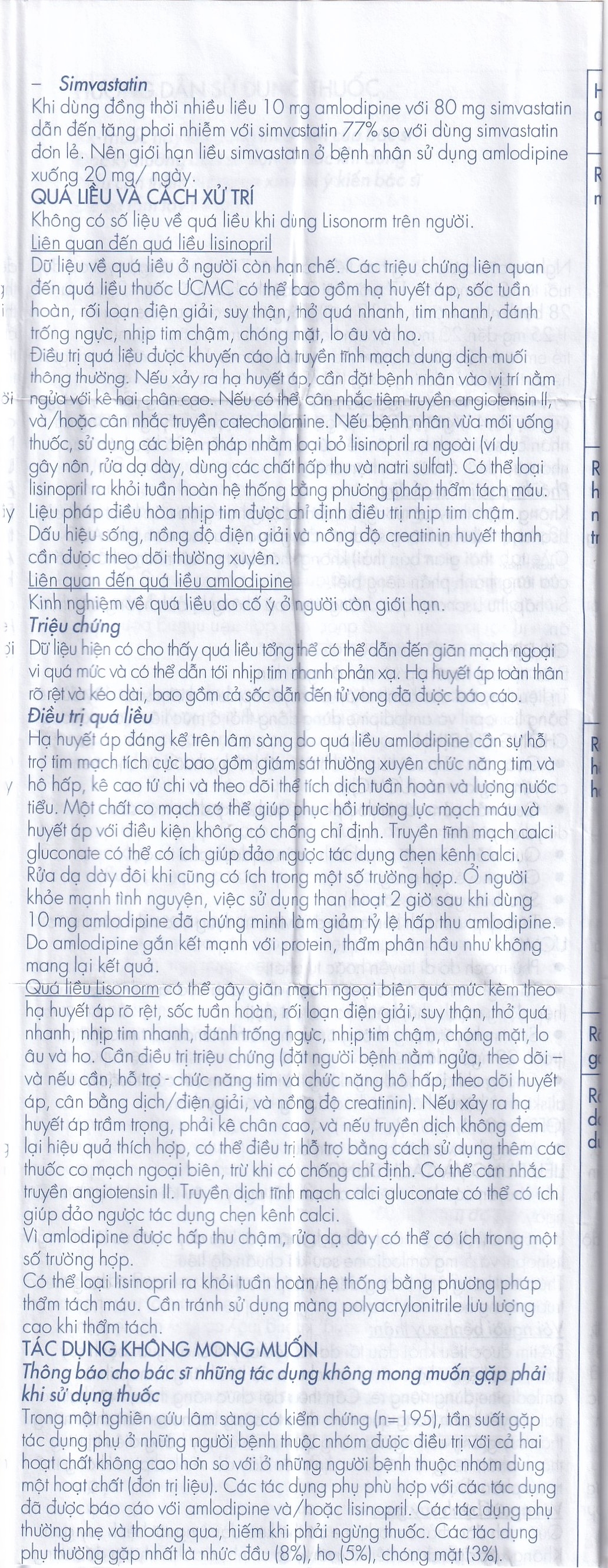 Hình ảnh Viên nén Lisonorm Gedeon điều trị tăng huyết áp vô căn (3 vỉ x 10 viên)