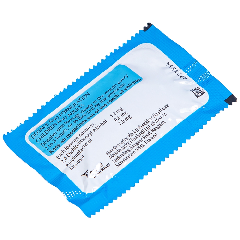 Hình ảnh Viên ngậm Strepsils Cool Reckitt Benckiser giảm đau họng (50 gói x 2 viên)