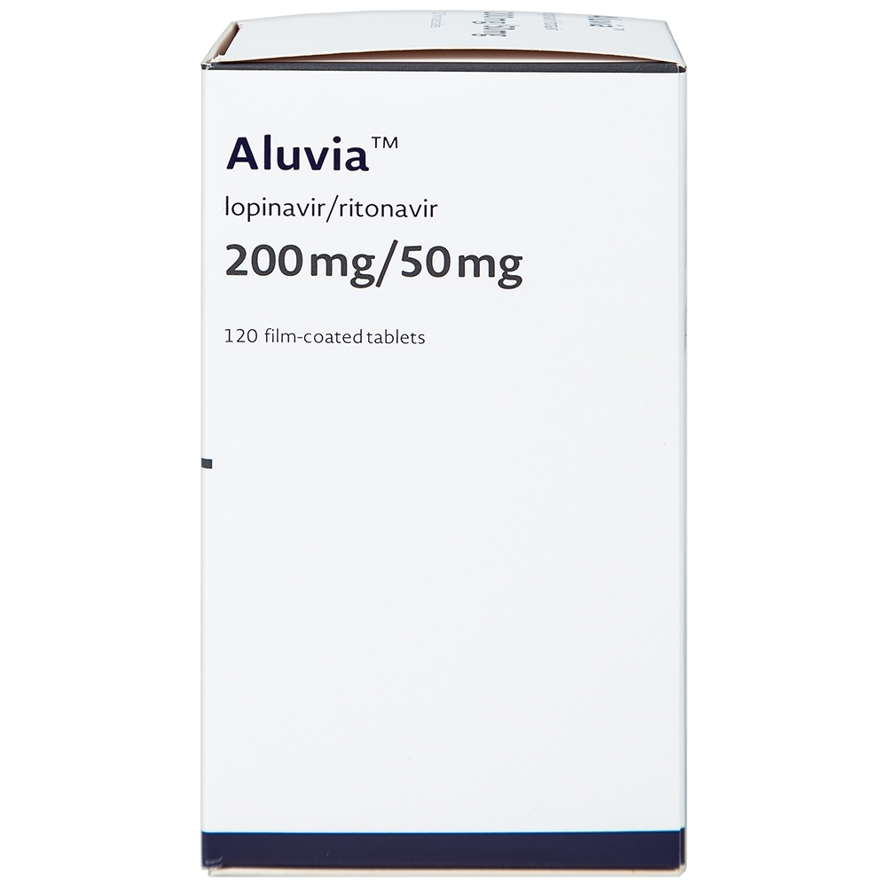 Hình ảnh Thuốc Aluvia 200mg/50mg Abbott hỗ trợ điều trị nhiễm HIV-1 (120 viên)