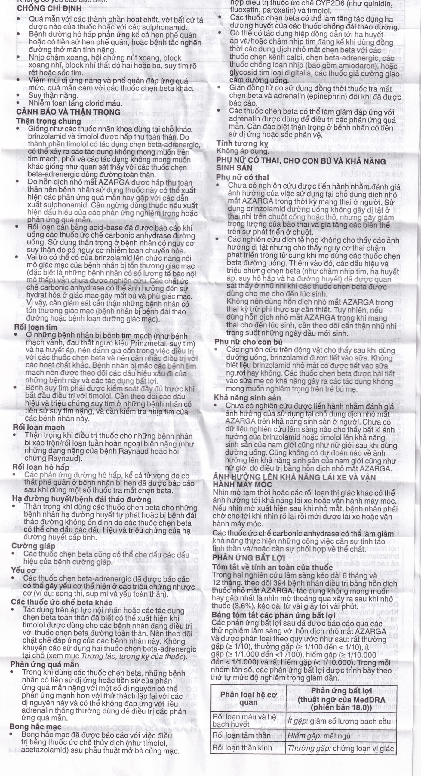 Hình ảnh Thuốc nhỏ mắt Azarga Alcon giảm áp lực nội nhãn (5ml)