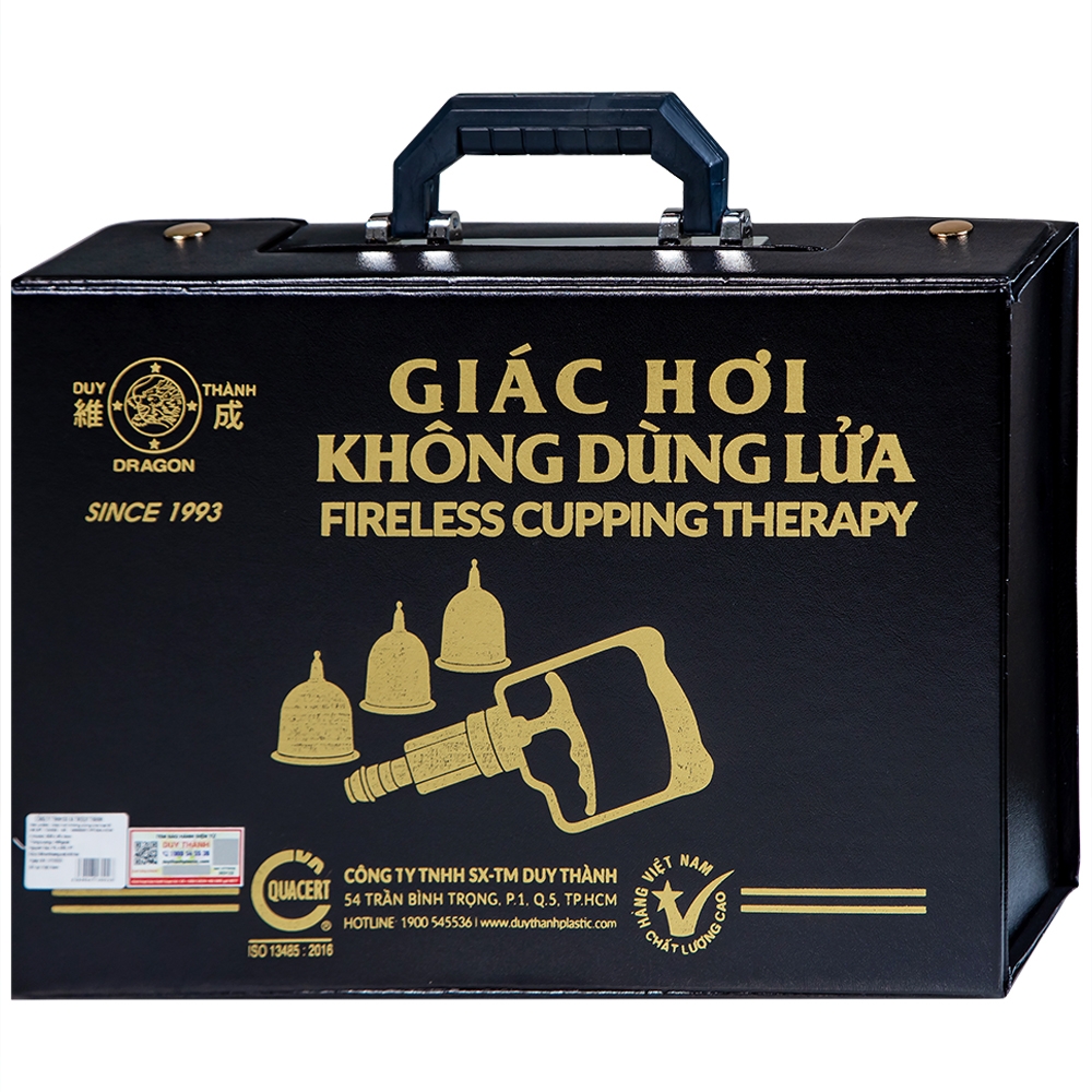 Hình ảnh Bộ giác hơi không dùng lửa Duy Thành chữa trị các chứng đau lưng, đau ở vai