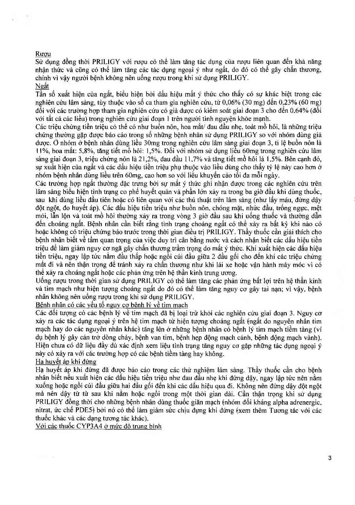 Hình ảnh Thuốc Priligy 30mg Menarini điều trị xuất tinh sớm (1 vỉ x 3 viên)