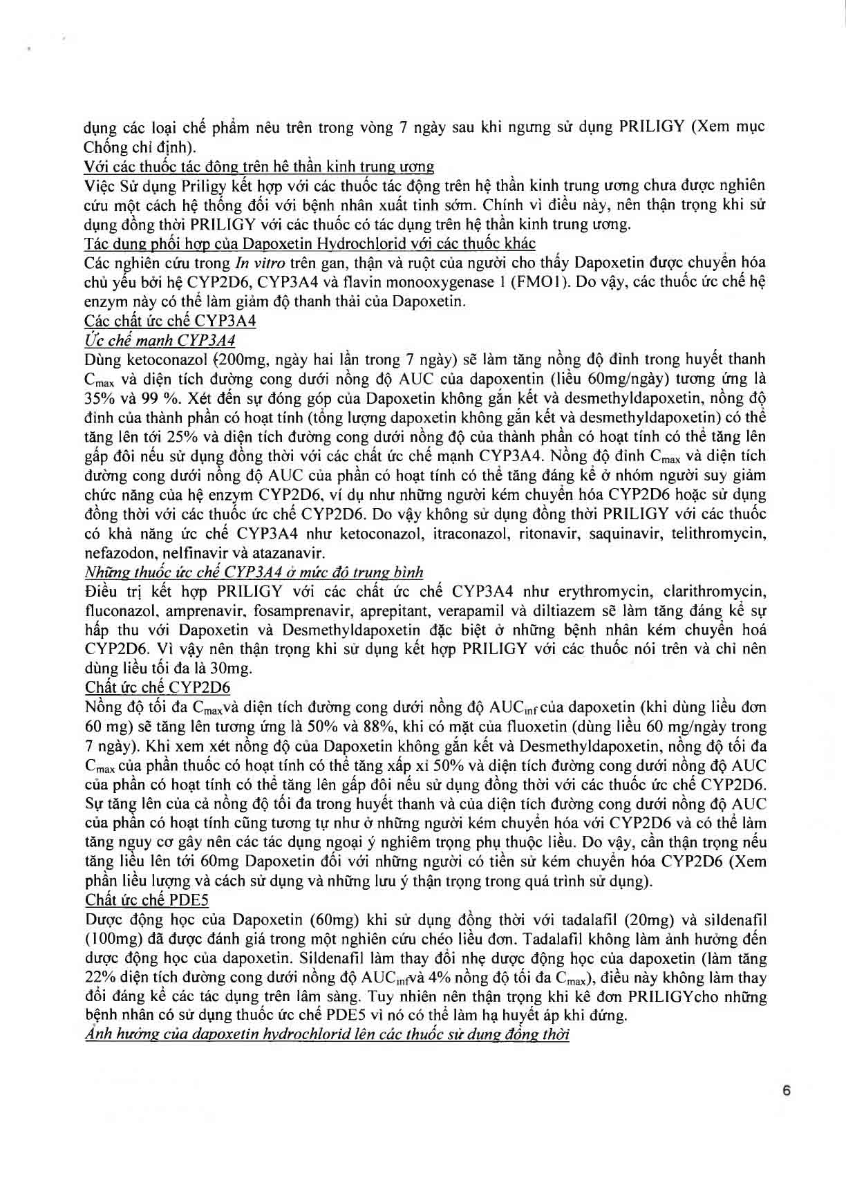 Hình ảnh Thuốc Priligy 30mg Menarini điều trị xuất tinh sớm (1 vỉ x 3 viên)