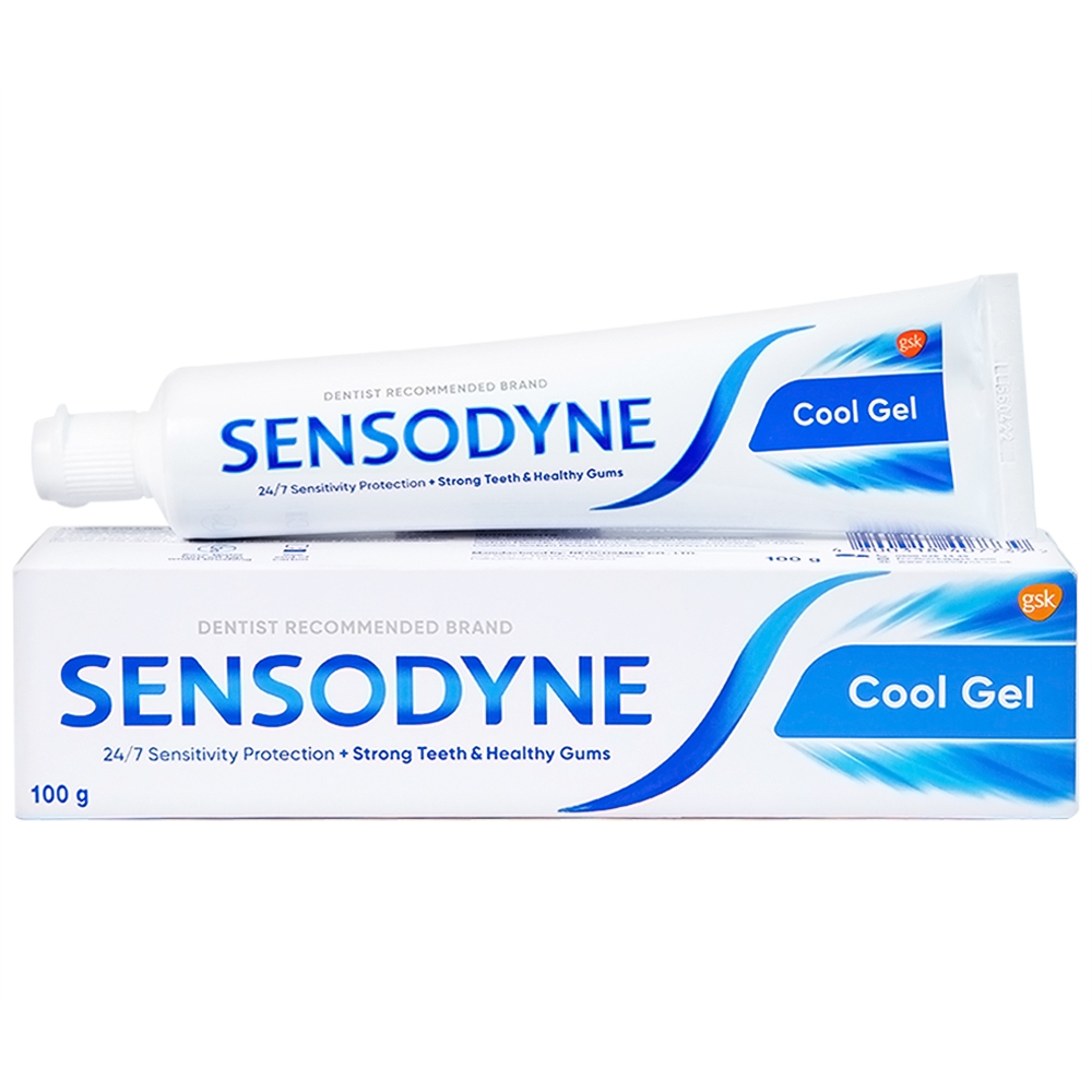 Hình ảnh Kem đánh răng Sensodyne Cool Gel mát lạnh, bảo vệ răng ê buốt mỗi ngày (100g)