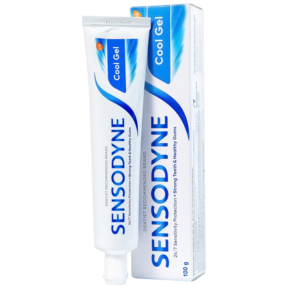 Hình ảnh Kem đánh răng Sensodyne Cool Gel mát lạnh, bảo vệ răng ê buốt mỗi ngày (100g)