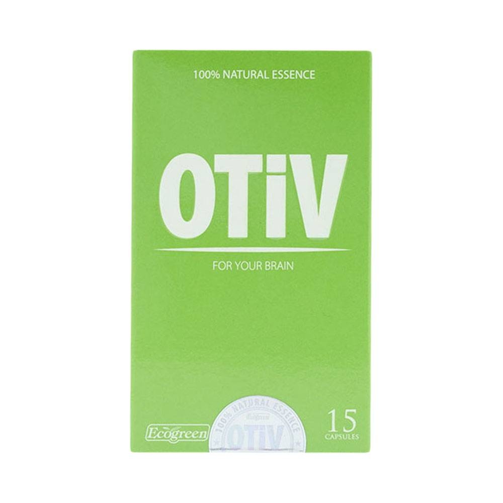 Hình ảnh Viên uống OTiV Ecogreen giúp tăng cường dưỡng chất cho não (15 viên)