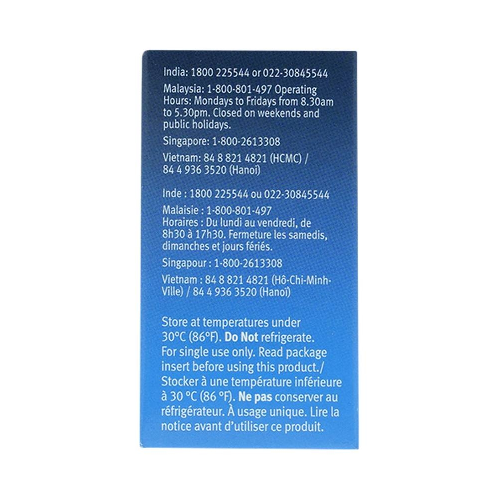 Hình ảnh Que thử đường huyết Onetouch Ultra dùng để lấy máu và cho kết quả nhanh chóng (25 cái)