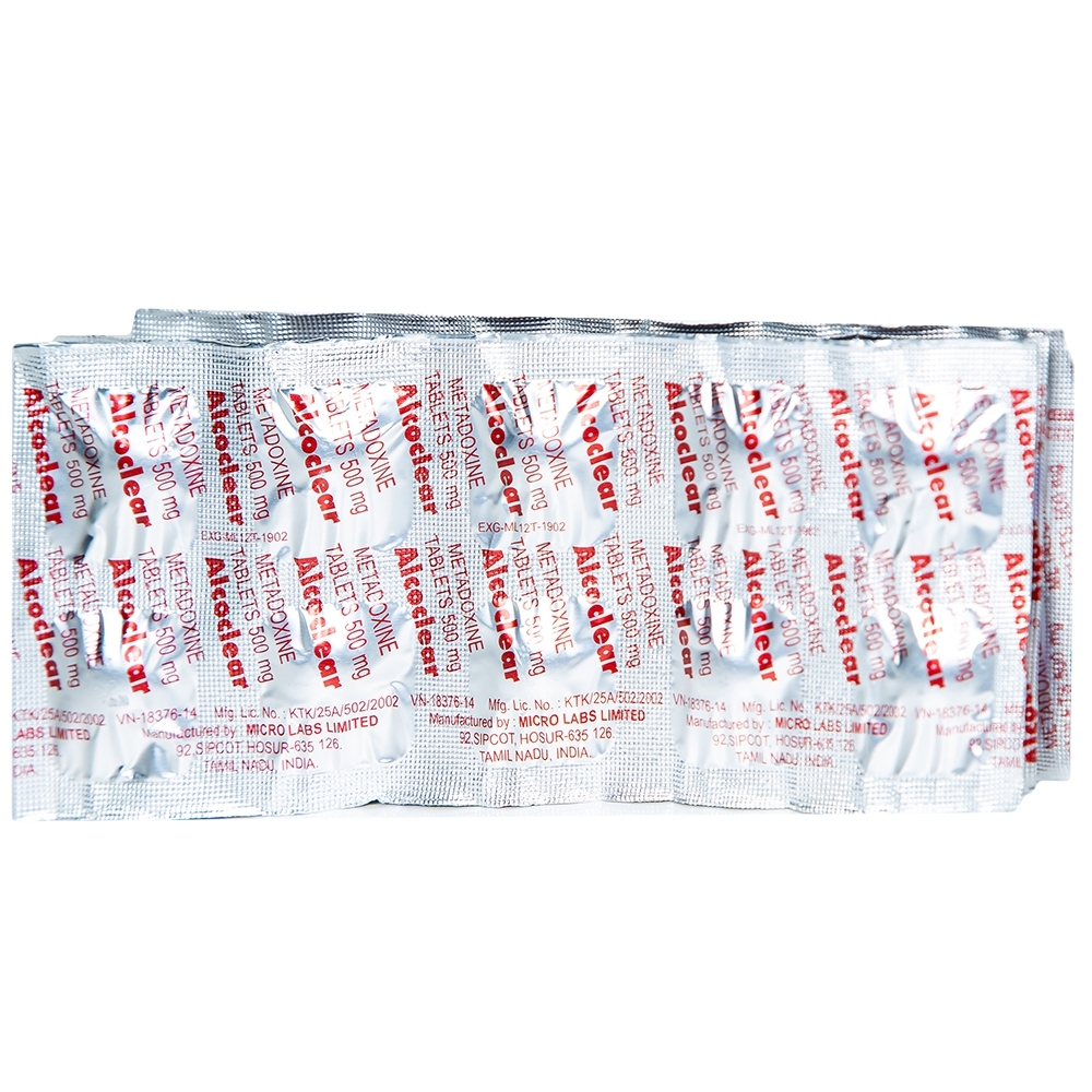 Hình ảnh Thuốc Alcoclear Micro hỗ trợ điều trị các bệnh về gan do rượu (3 vỉ x 10 viên)