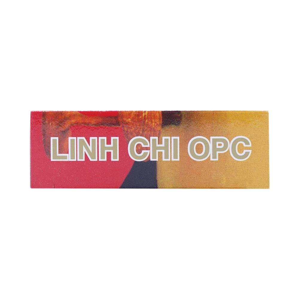 Hình ảnh Thuốc Linh Chi OPC điều hòa huyết áp, giảm cholesterol máu, giải độc gan (2 vỉ x 10 viên) 