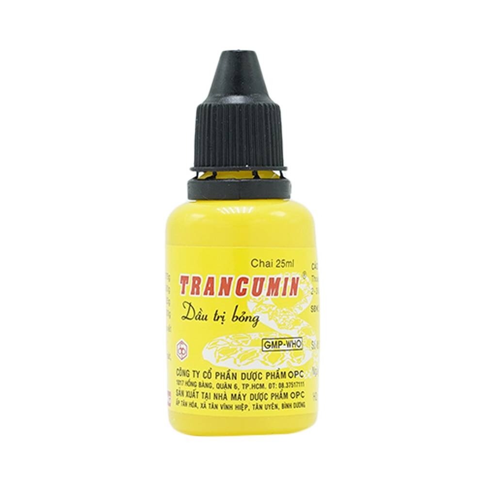 Hình ảnh Dầu trị bỏng Trancumin OPC giúp vết thương mau lành (25ml) 