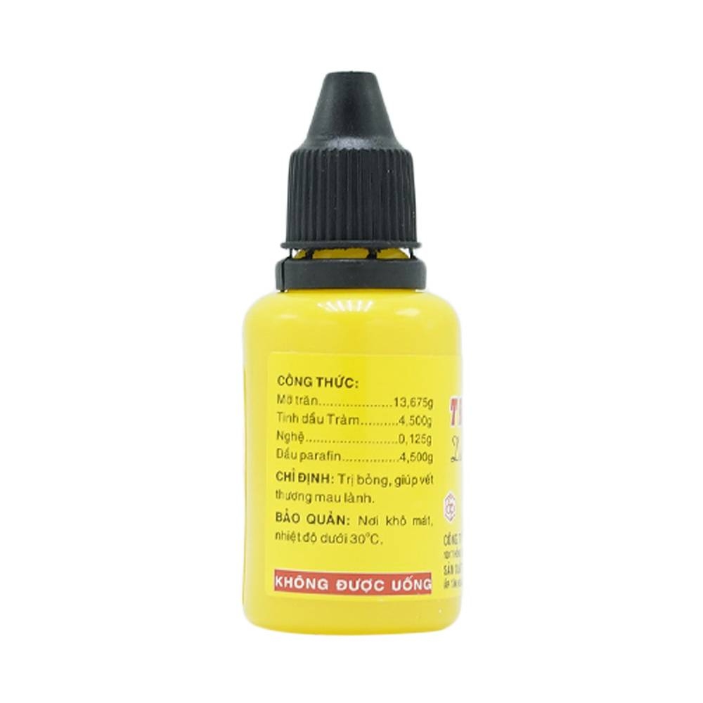 Hình ảnh Dầu trị bỏng Trancumin OPC giúp vết thương mau lành (25ml) 