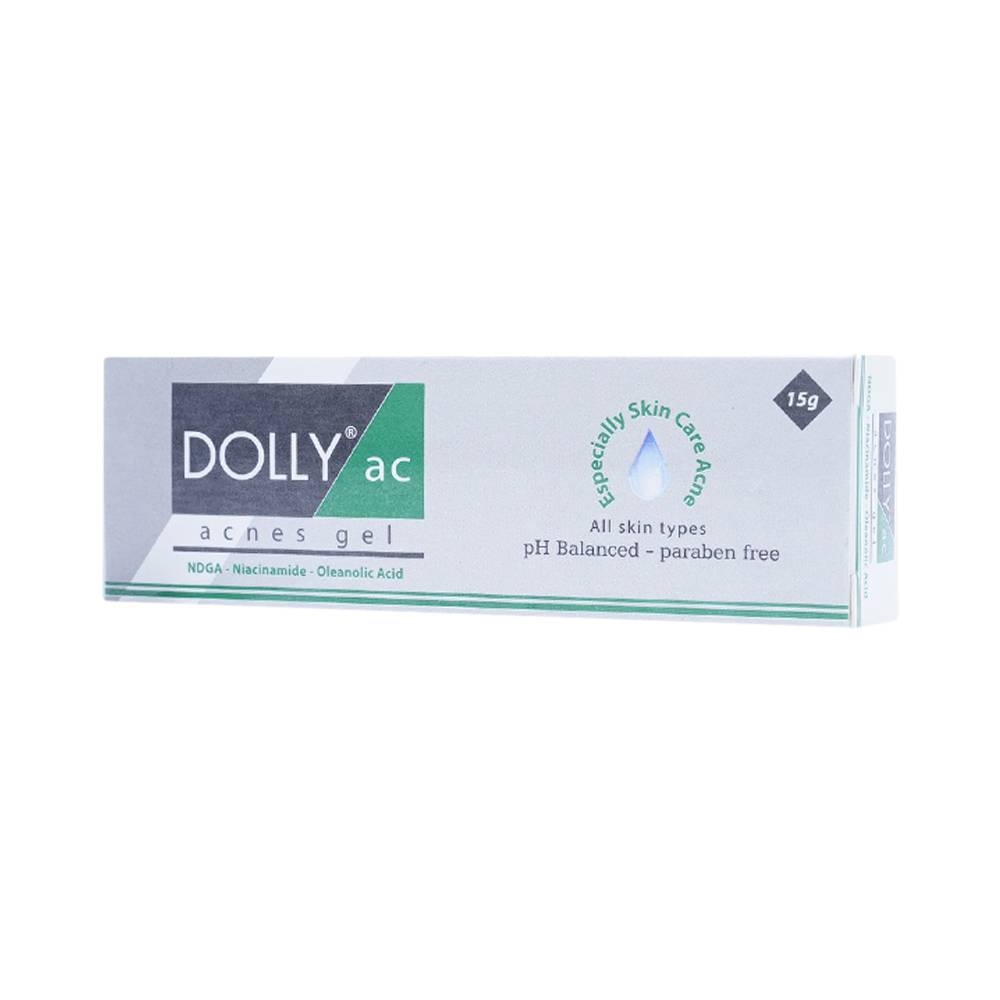Hình ảnh Gel Dolly-AC Acnes Gamma làm sạch bã nhờn trên da, ngừa mụn, mờ sẹo, mờ vết thâm mụn (15g)