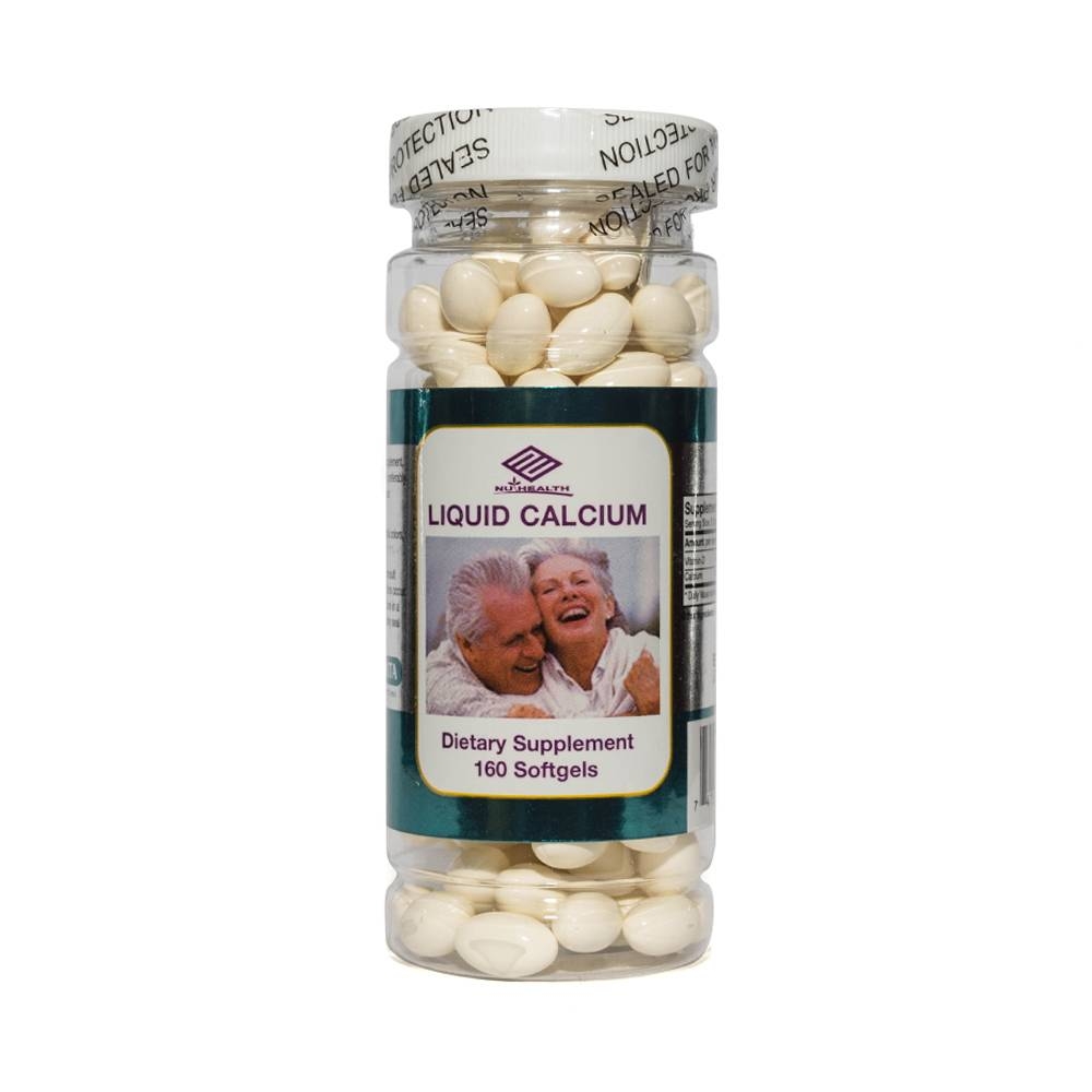 Hình ảnh Viên uống Liquid Calcium Nu-Health bổ sung canxi, vitamin D cần thiết cho cơ thể (160 viên)