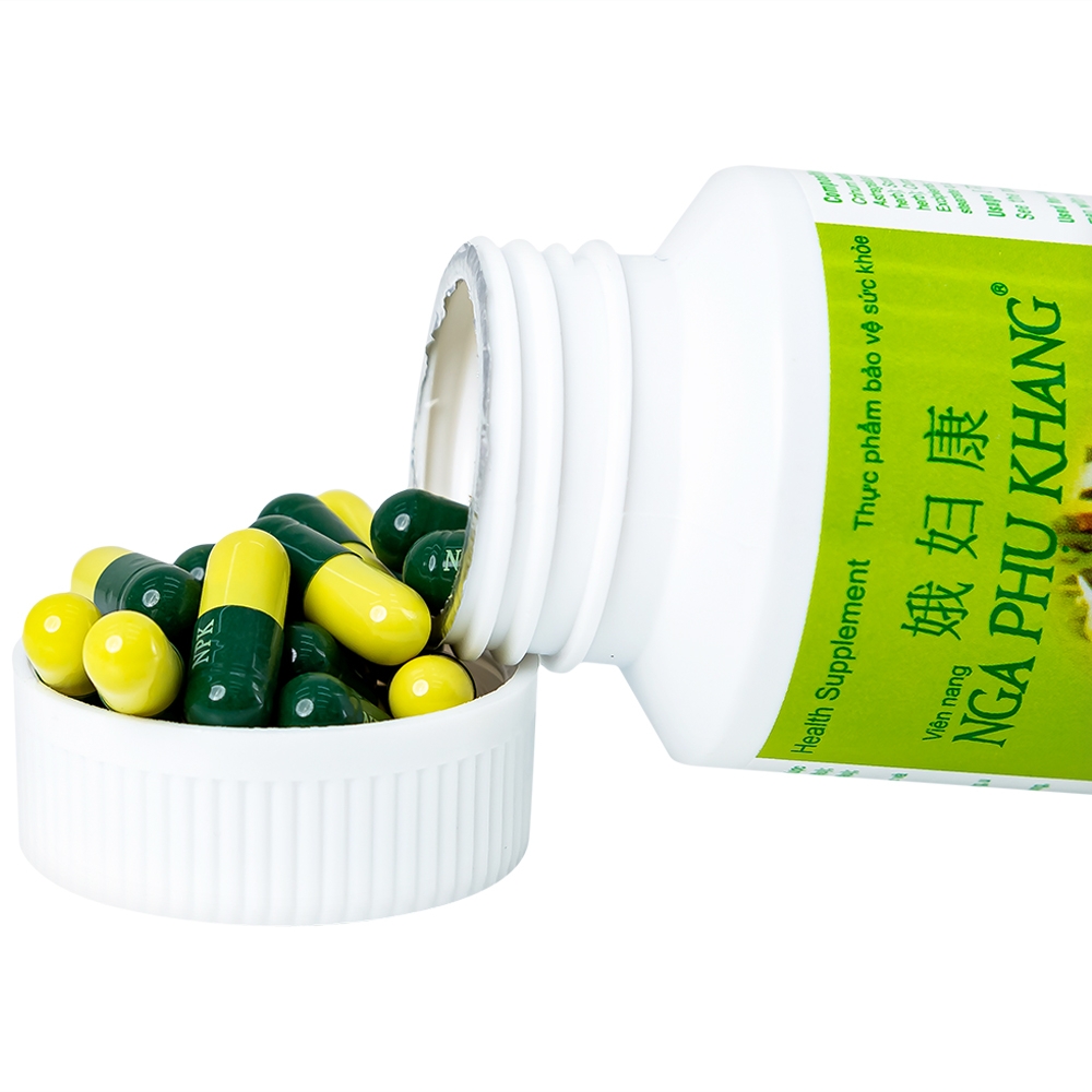 Hình ảnh Viên uống Nga Phụ Khang Dược Quốc Tế hỗ trợ giảm sự tiến triển của u nang buồng trứng (60 viên)