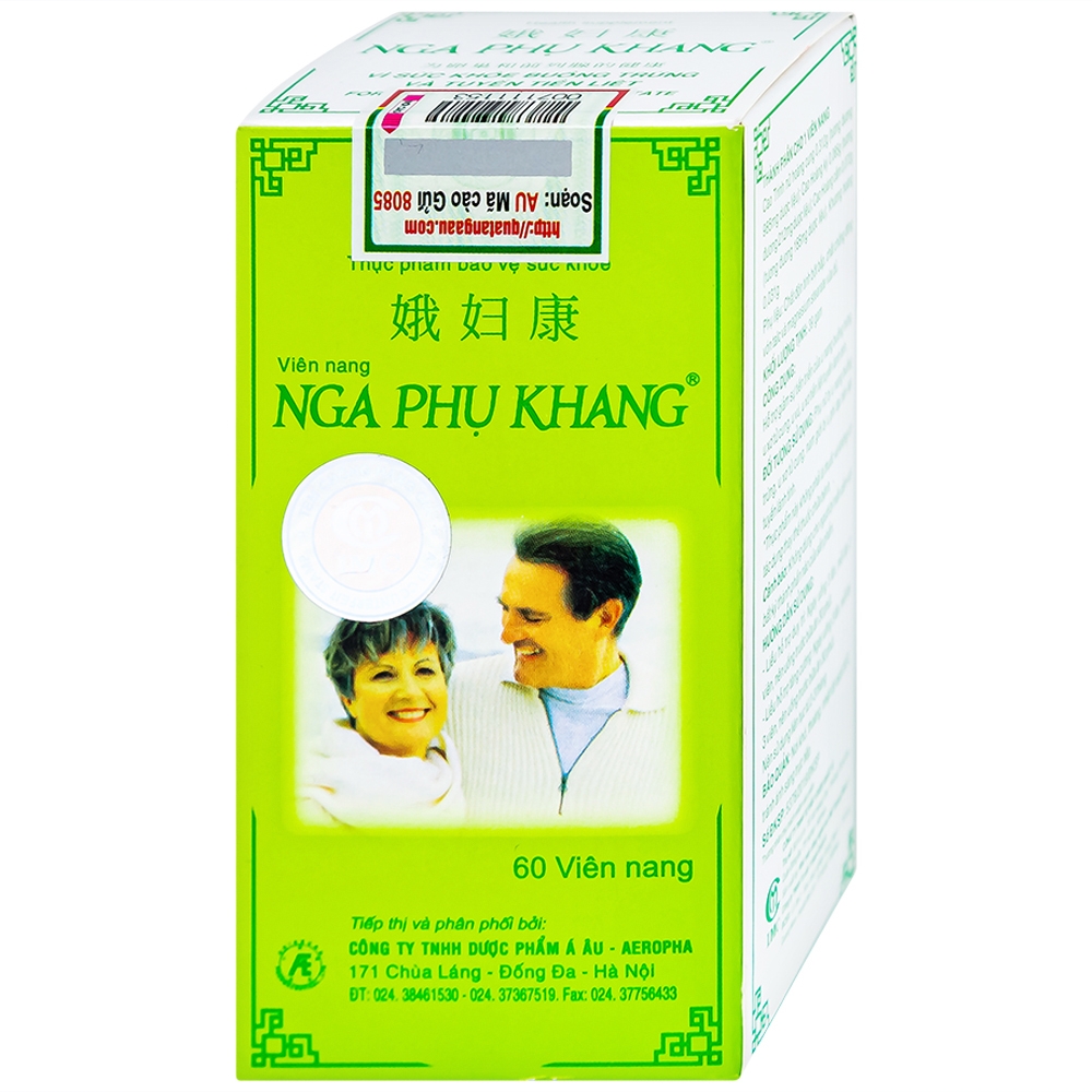 Hình ảnh Viên uống Nga Phụ Khang Dược Quốc Tế hỗ trợ giảm sự tiến triển của u nang buồng trứng (60 viên)