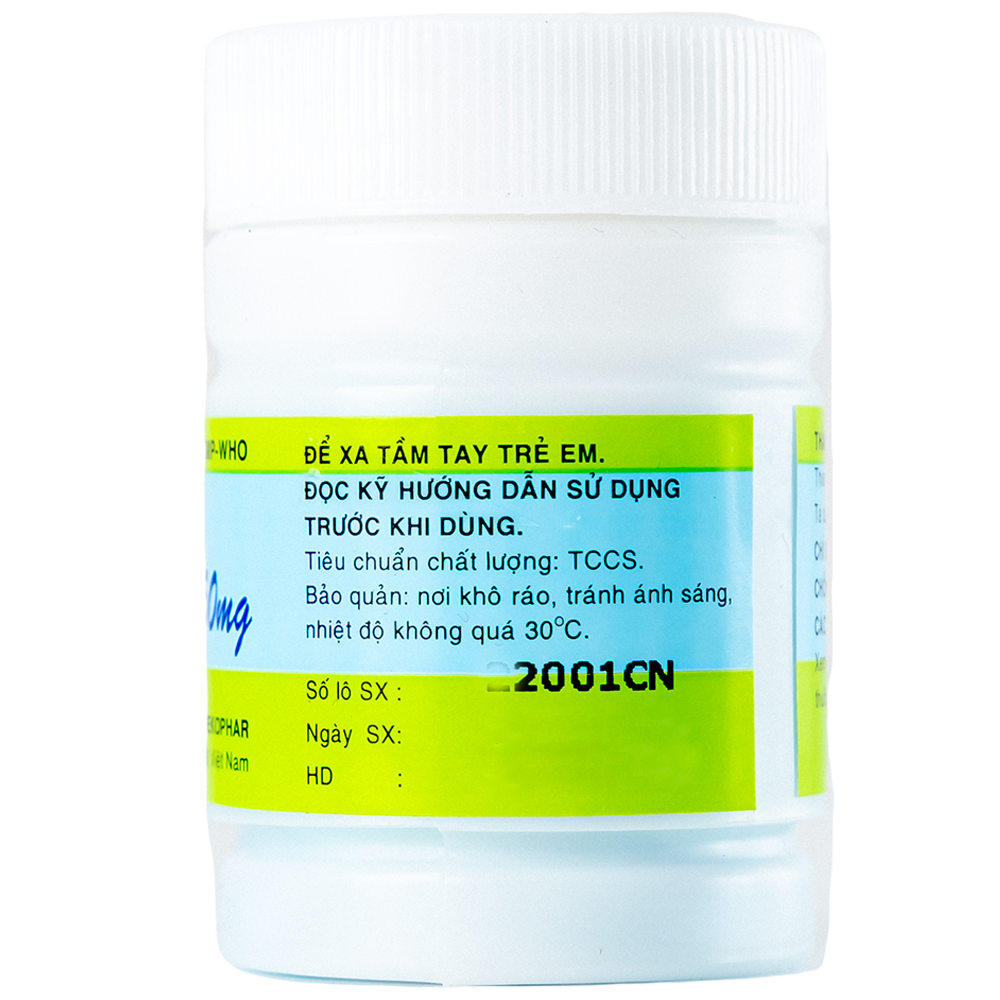 Hình ảnh Thuốc Vitamin B1 50mg Mekophar điều trị thiếu Vitamin B (100 viên)