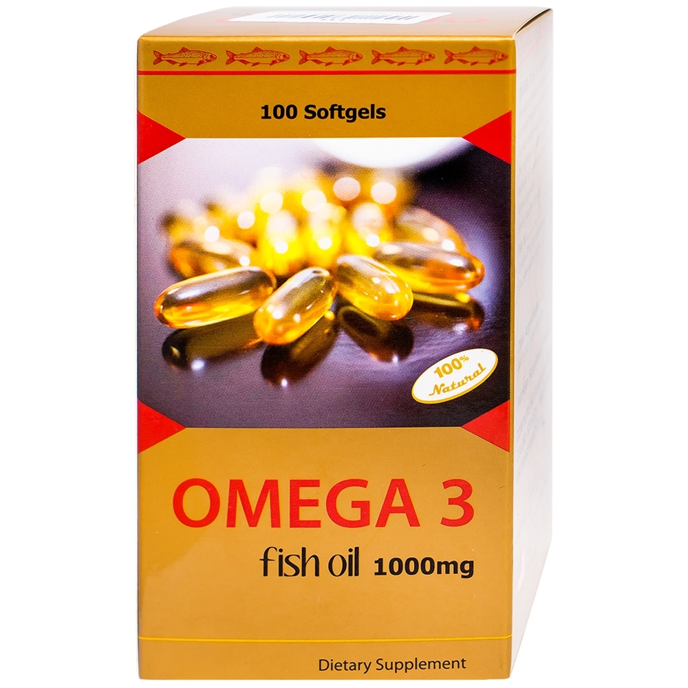 Hình ảnh Viên uống Omega-3 Fish Oil 1000mg Sirio Pharma tốt cho tim mạch (100 viên)