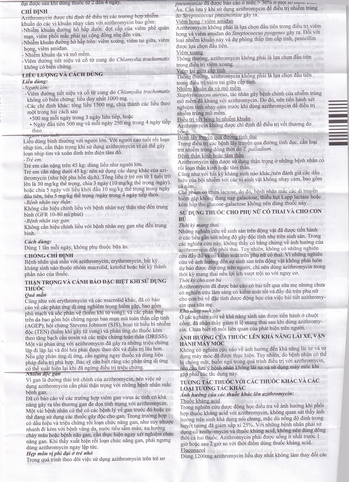 Hình ảnh Thuốc Garosi Bluepharma điều trị nhiễm khuẩn (1 vỉ x 3 viên)