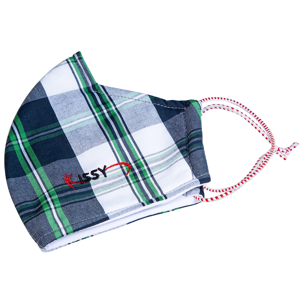 Hình ảnh Khẩu trang sợi hoạt tính Kissy size L 3 lớp giúp lọc sạch không khí, ngăn bụi, khí ô nhiễm