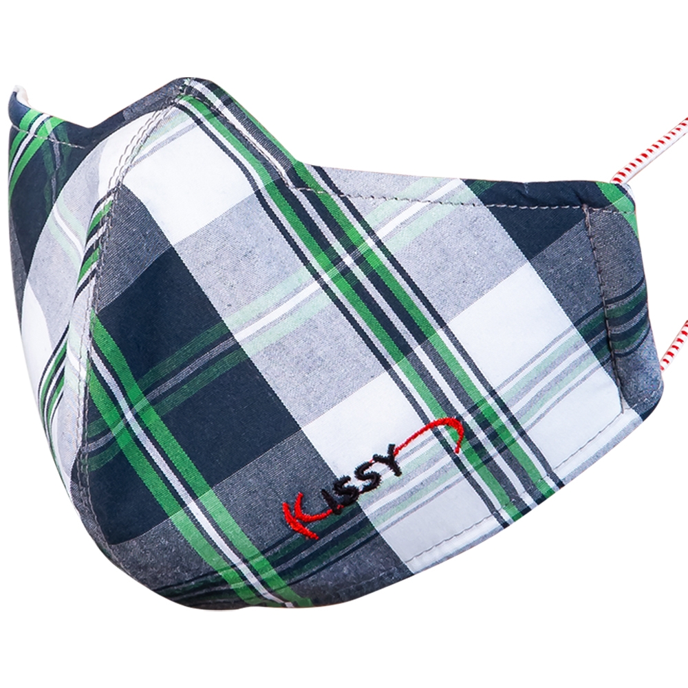 Hình ảnh Khẩu trang sợi hoạt tính Kissy size L 3 lớp giúp lọc sạch không khí, ngăn bụi, khí ô nhiễm