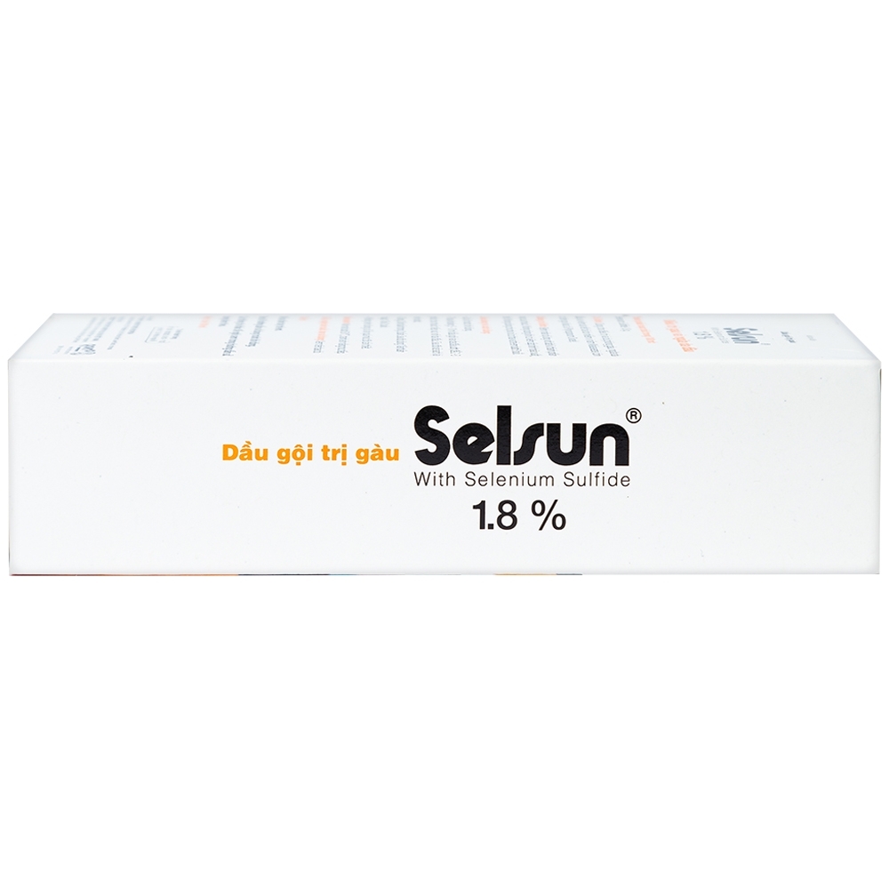 Hình ảnh Dầu gội trị gàu Selsun 1,8% Rohto điều trị gàu và ngứa da đầu (100ml)