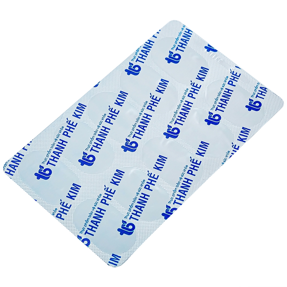 Hình ảnh Viên uống Thanh Phế Kim Thiên Bình giúp bổ phế, hỗ trợ giảm ho, tiêu đờm (3 vỉ x 10 viên)