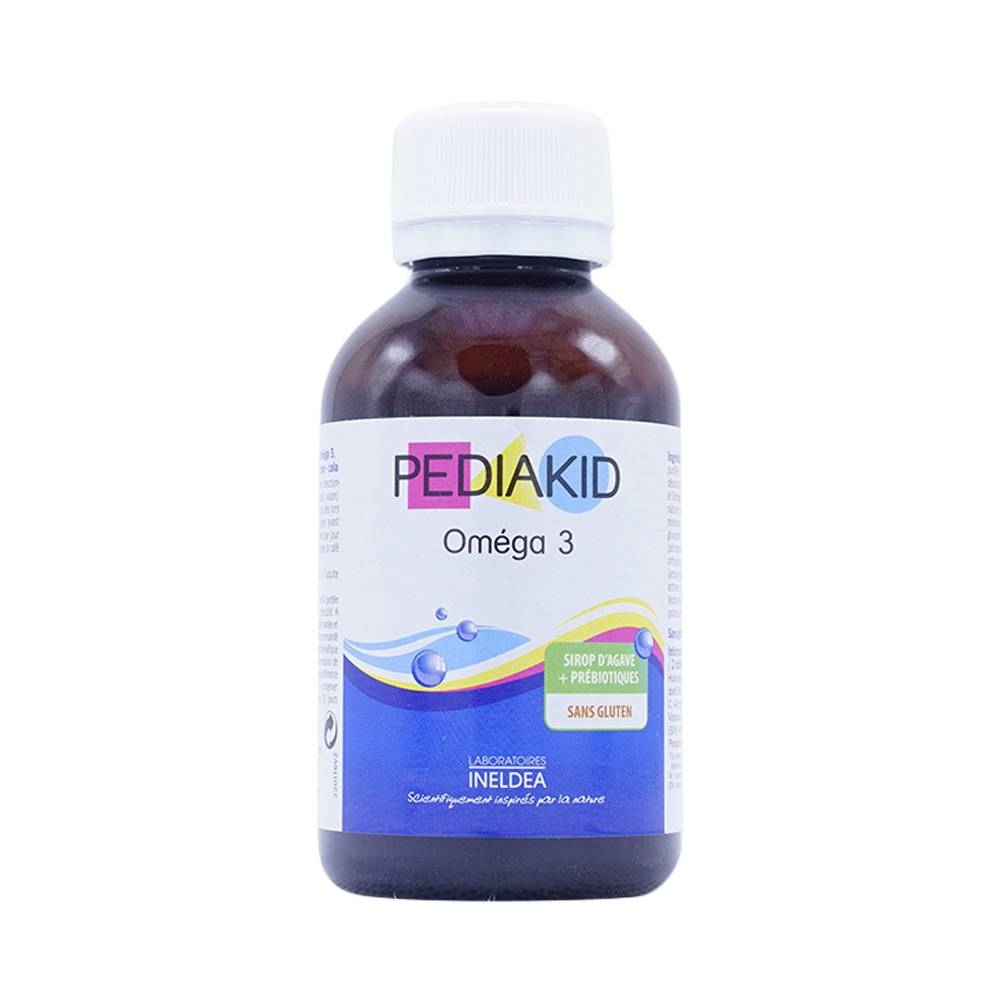 Hình ảnh Siro PediaKid Oméga 3 bổ sung Omega 3, DHA tự nhiên và các loại Vitamin (125ml)