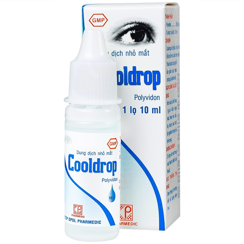 Hình ảnh Thuốc nhỏ mắt Coodrop Pharmedic làm ẩm, bôi trơn mắt, giảm triệu chứng khô mắt (10ml)