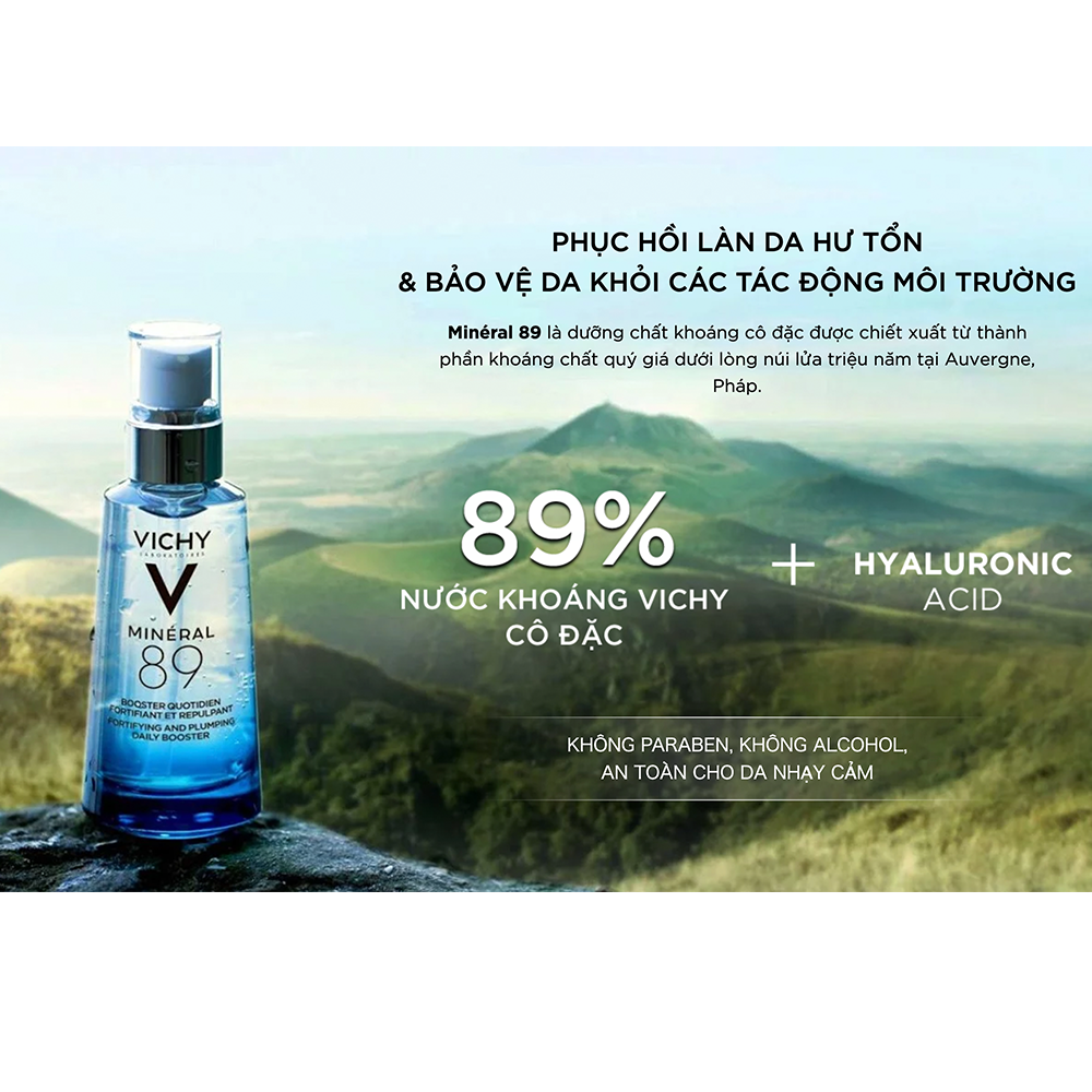 Hình ảnh Dưỡng chất tăng cường khoáng Mineral 89 giúp da khỏe dành cho mọi loại da (50ml)