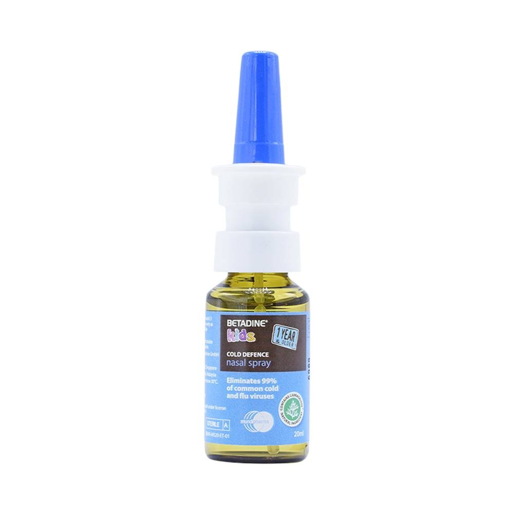 Hình ảnh Xịt mũi Betadine Kids ngăn ngừa virus niêm mạc mũi (20ml)