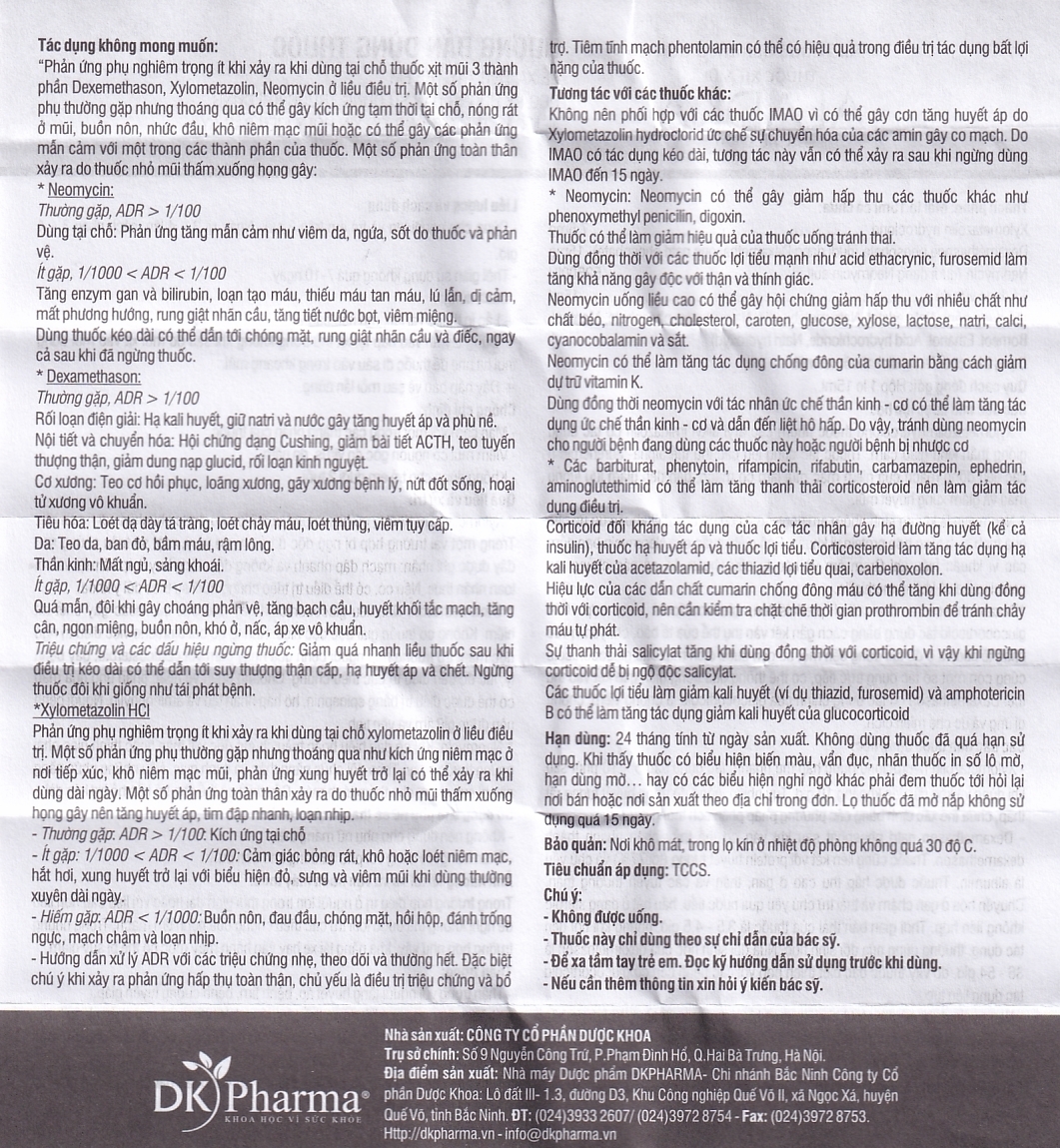 Hình ảnh Thuốc xịt mũi Aladka điều trị viêm mũi, viêm xoang, viêm mũi dị ứng (15ml)