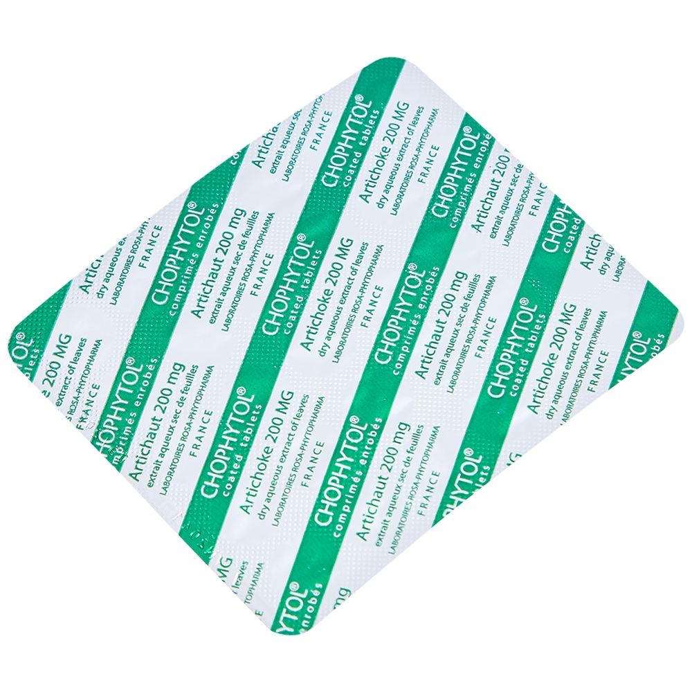 Hình ảnh Thuốc Chophytol Phyto thông mật, lợi mật (6 vỉ x 30 viên)