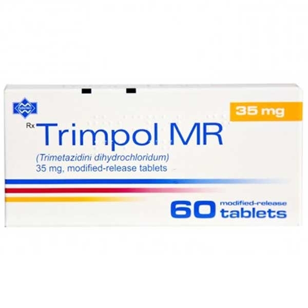 Hình ảnh Thuốc Trimpol MR 35mg Polfarmex điều trị đau thắt ngực ổn định (6 vỉ x 10 viên)