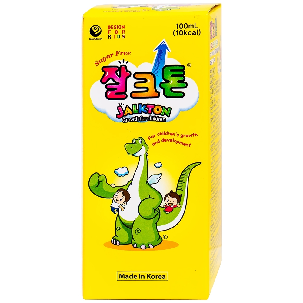 Hình ảnh Siro Jalkton Growth For Children Cho-A cung cấp vitamin, khoáng chất, axit amin (100ml)