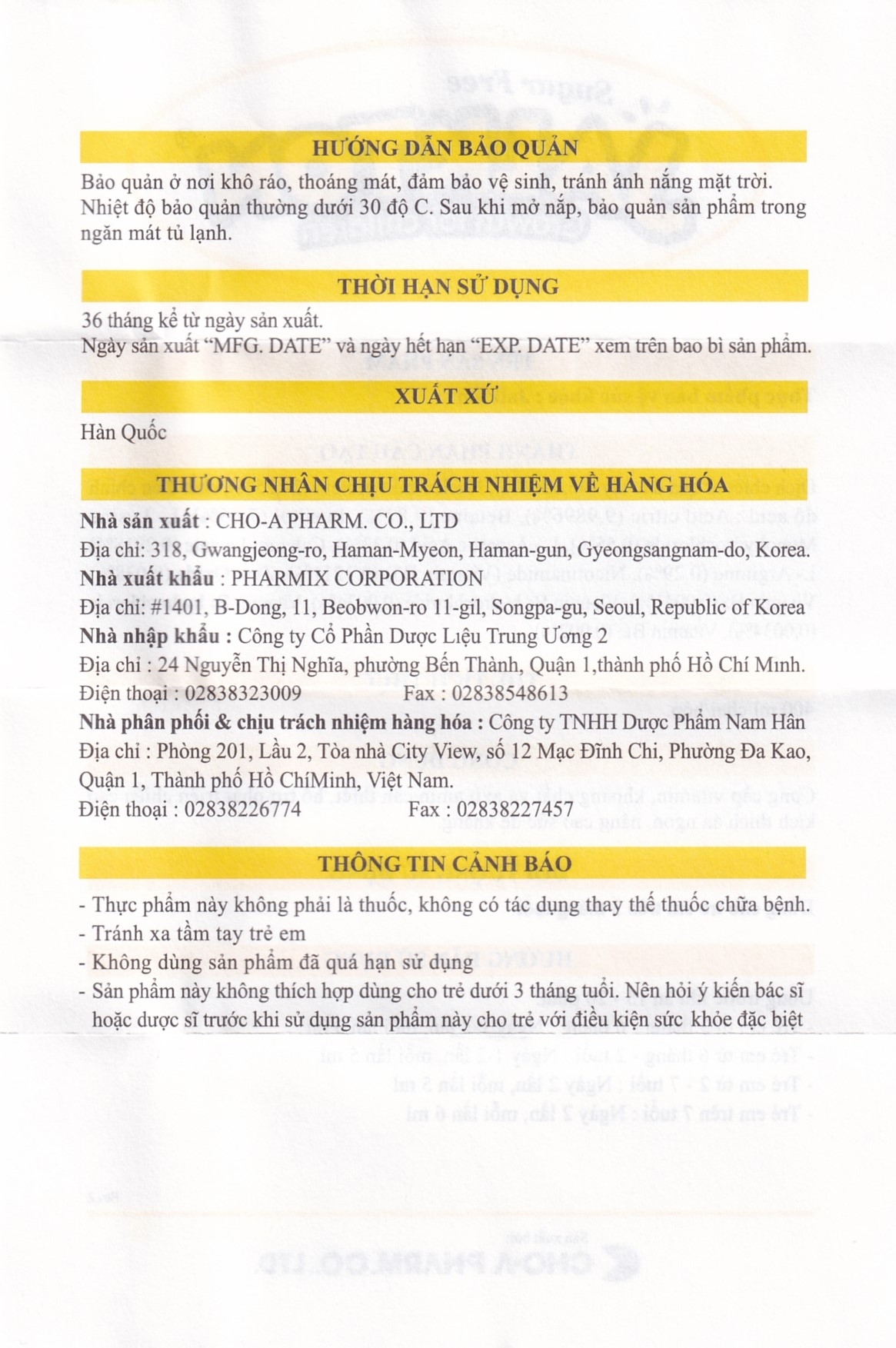 Hình ảnh Siro Jalkton Growth For Children Cho-A cung cấp vitamin, khoáng chất, axit amin (100ml)